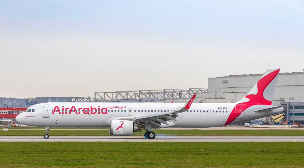 Самолет авиакомпании Air Arabia